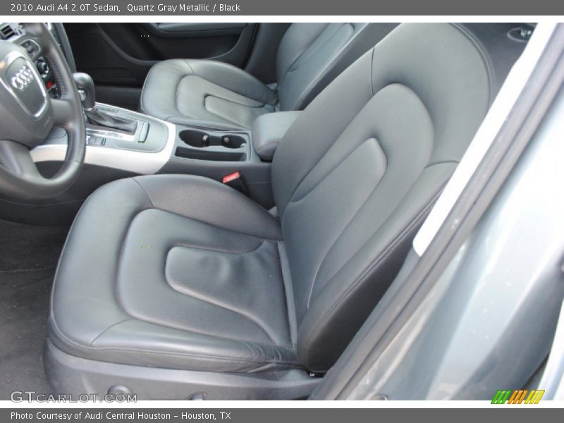 Quartz Gray Metallic / Black 2010 Audi A4 2.0T Sedan