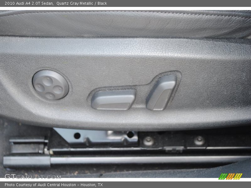 Quartz Gray Metallic / Black 2010 Audi A4 2.0T Sedan