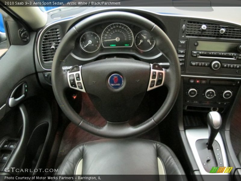Dashboard of 2010 9-3 Aero Sport Sedan