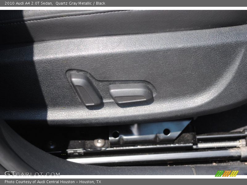 Quartz Gray Metallic / Black 2010 Audi A4 2.0T Sedan