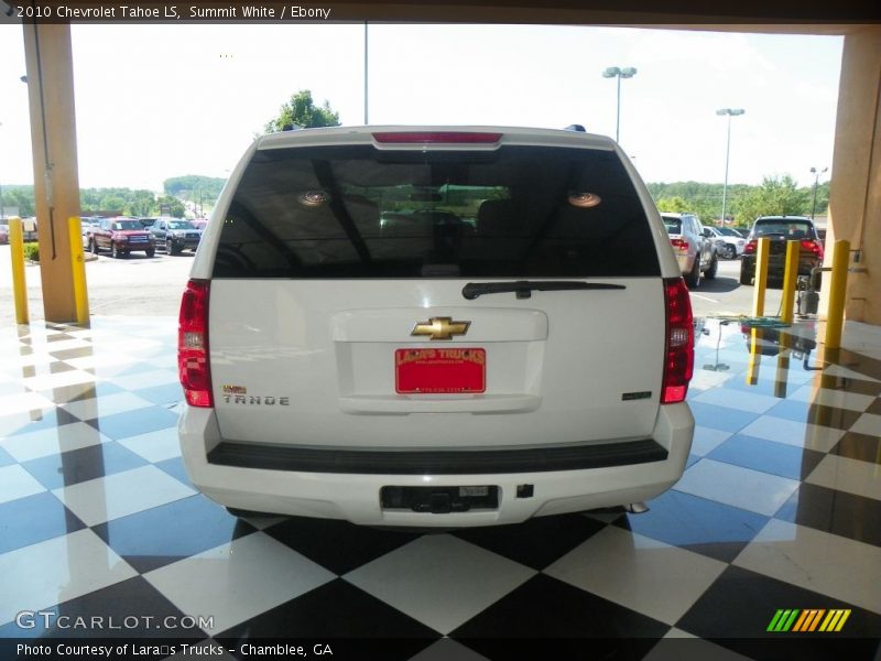 Summit White / Ebony 2010 Chevrolet Tahoe LS