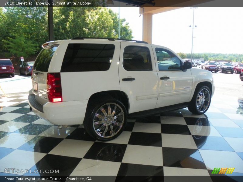 Summit White / Ebony 2010 Chevrolet Tahoe LS