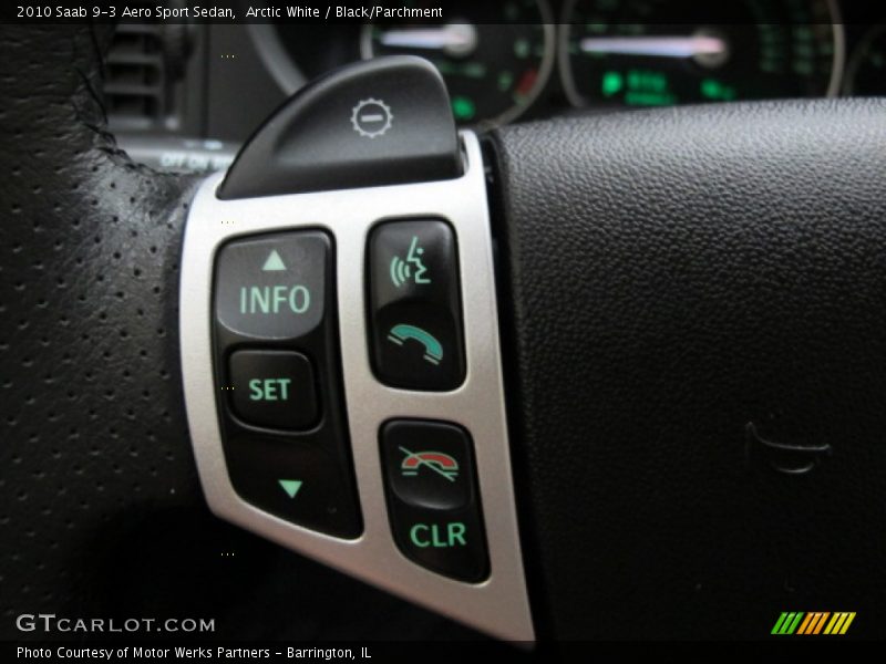 Controls of 2010 9-3 Aero Sport Sedan