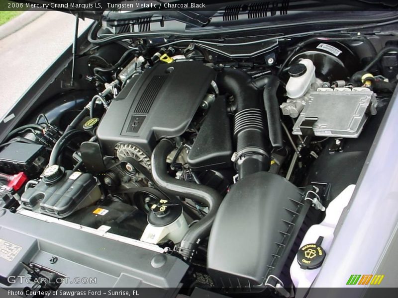 Tungsten Metallic / Charcoal Black 2006 Mercury Grand Marquis LS