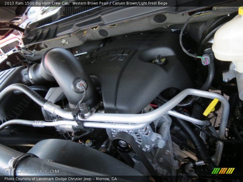Western Brown Pearl / Canyon Brown/Light Frost Beige 2013 Ram 1500 Big Horn Crew Cab