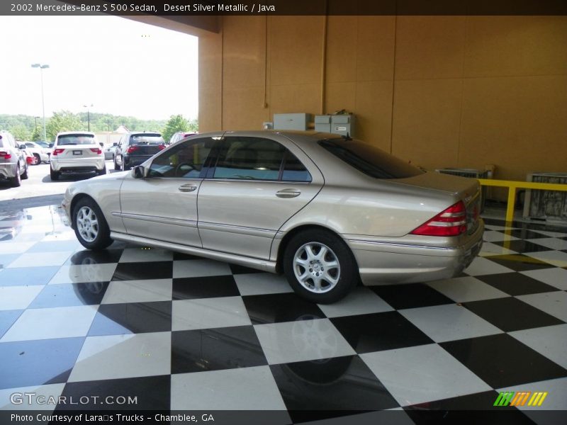 Desert Silver Metallic / Java 2002 Mercedes-Benz S 500 Sedan