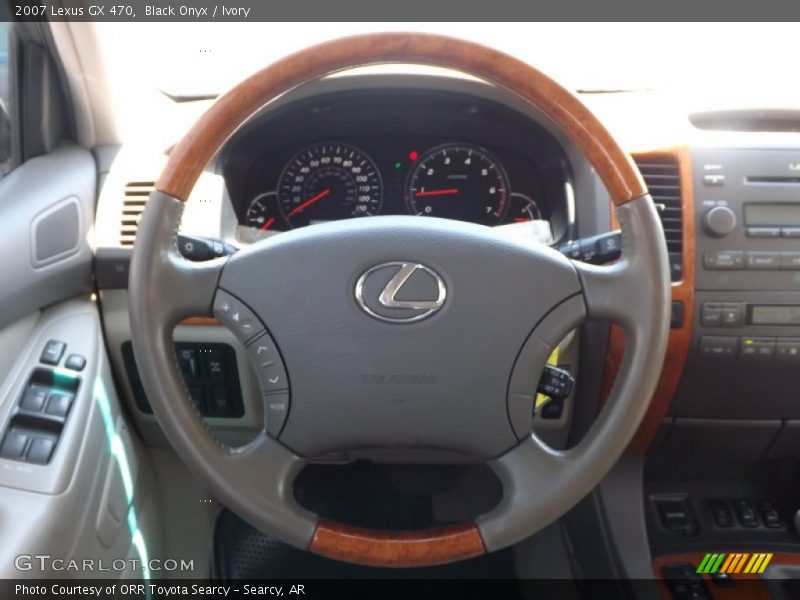Black Onyx / Ivory 2007 Lexus GX 470
