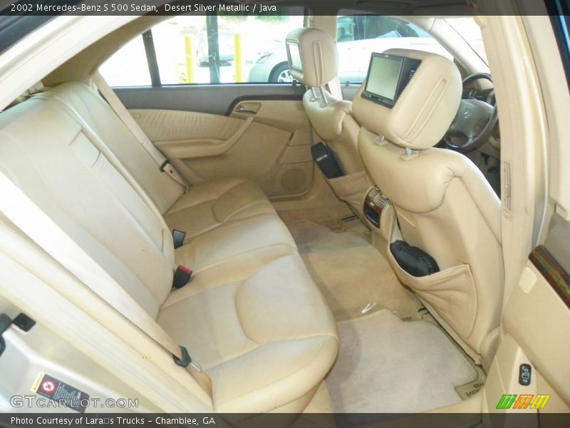 Desert Silver Metallic / Java 2002 Mercedes-Benz S 500 Sedan