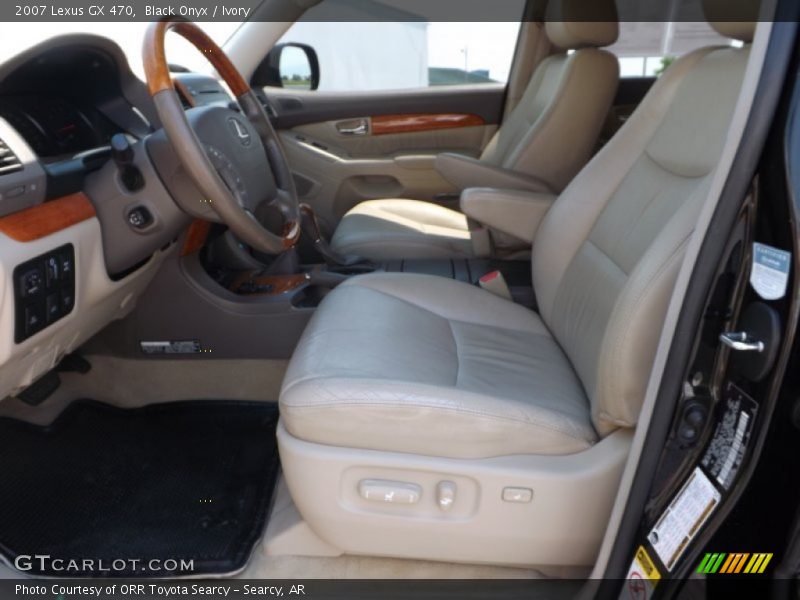 Black Onyx / Ivory 2007 Lexus GX 470