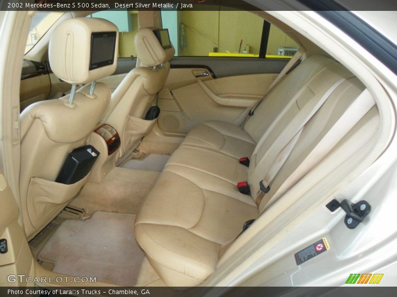 Desert Silver Metallic / Java 2002 Mercedes-Benz S 500 Sedan
