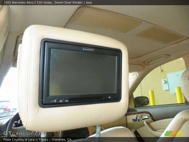 Desert Silver Metallic / Java 2002 Mercedes-Benz S 500 Sedan