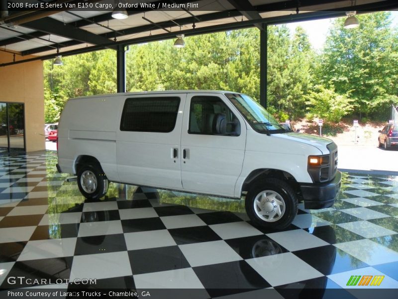 Oxford White / Medium Flint 2008 Ford E Series Van E150 Cargo
