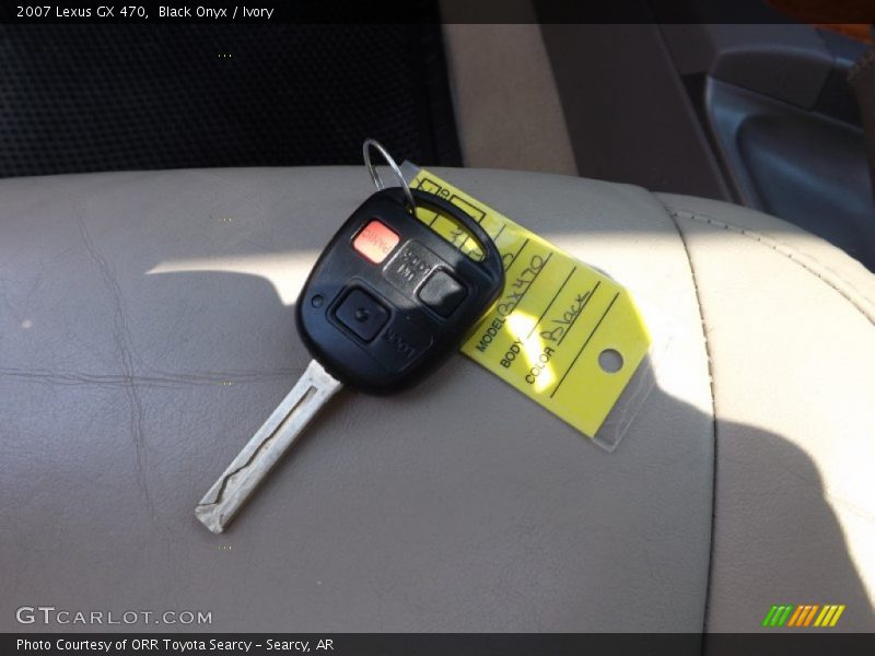 Black Onyx / Ivory 2007 Lexus GX 470