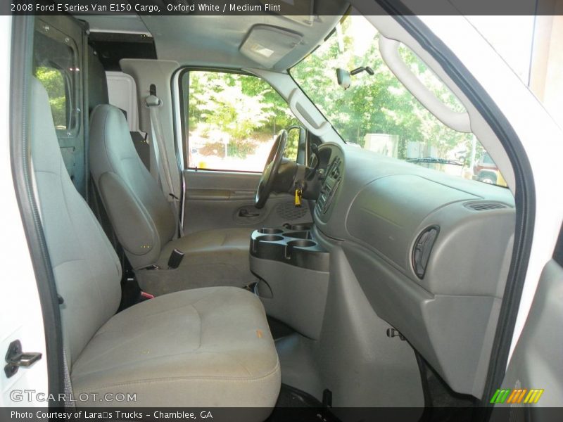 Oxford White / Medium Flint 2008 Ford E Series Van E150 Cargo