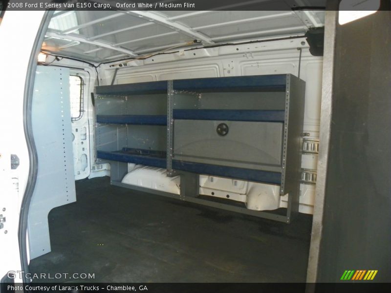 Oxford White / Medium Flint 2008 Ford E Series Van E150 Cargo