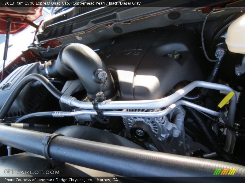 Copperhead Pearl / Black/Diesel Gray 2013 Ram 1500 Express Quad Cab