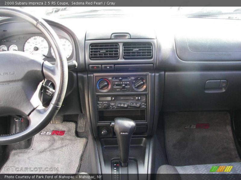 Sedona Red Pearl / Gray 2000 Subaru Impreza 2.5 RS Coupe