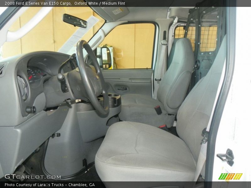 Oxford White / Medium Flint 2008 Ford E Series Van E150 Cargo