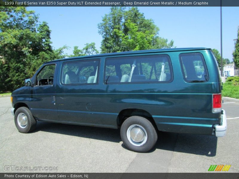  1999 E Series Van E350 Super Duty XLT Extended Passenger Deep Emerald Green Metallic