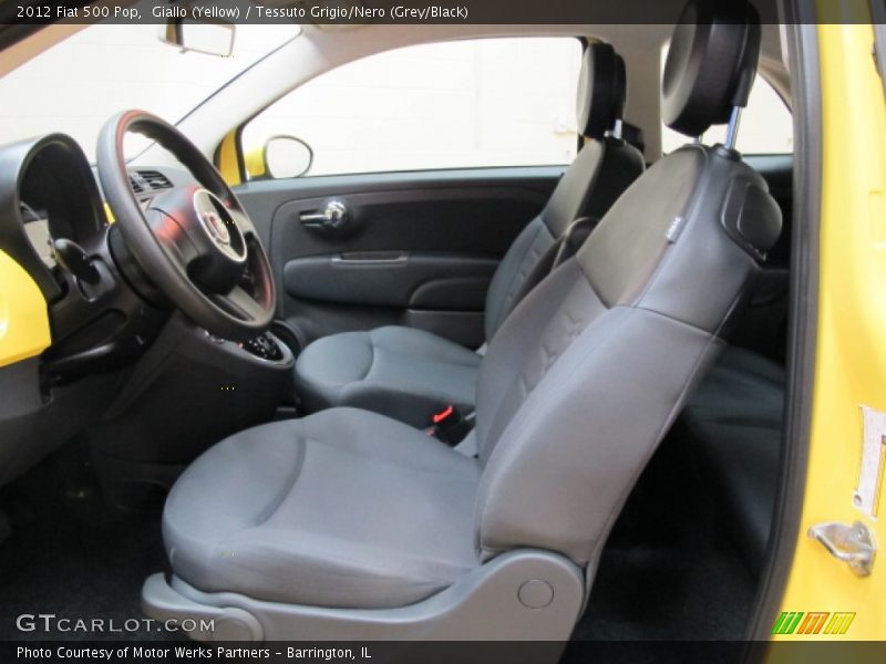 Front Seat of 2012 500 Pop