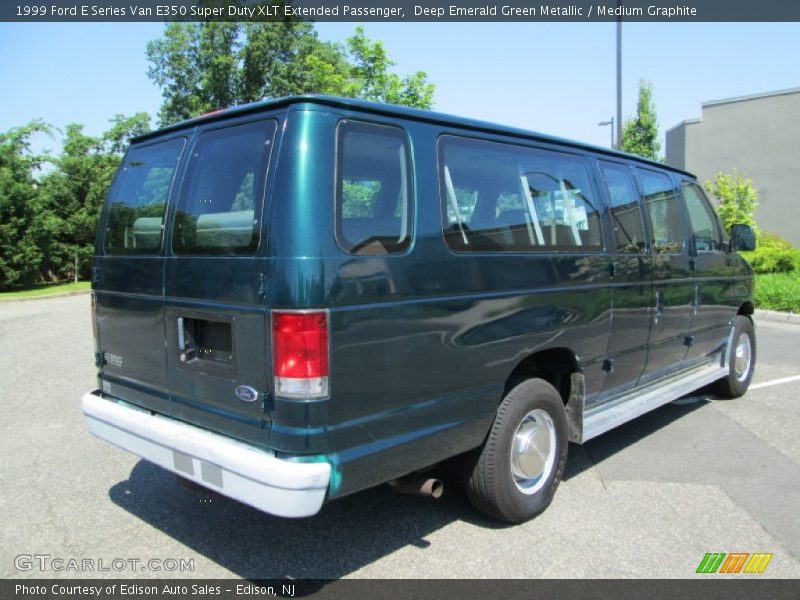  1999 E Series Van E350 Super Duty XLT Extended Passenger Deep Emerald Green Metallic