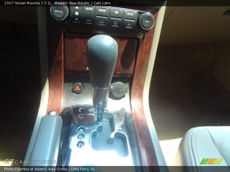 Majestic Blue Metallic / Cafe Latte 2007 Nissan Maxima 3.5 SL