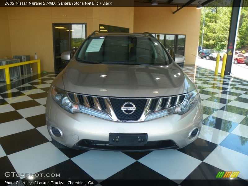Saharan Stone Metallic / Black 2009 Nissan Murano S AWD