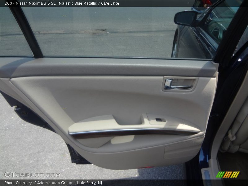 Majestic Blue Metallic / Cafe Latte 2007 Nissan Maxima 3.5 SL