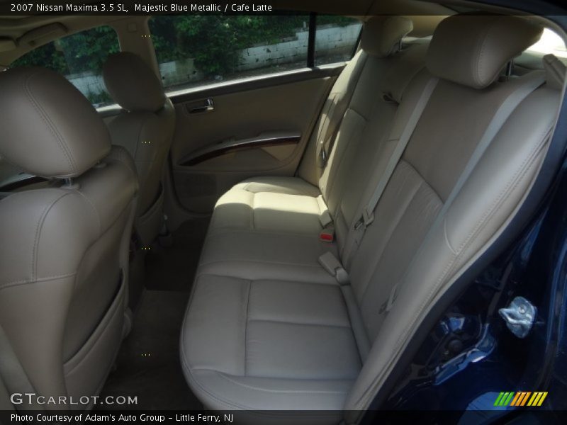 Majestic Blue Metallic / Cafe Latte 2007 Nissan Maxima 3.5 SL