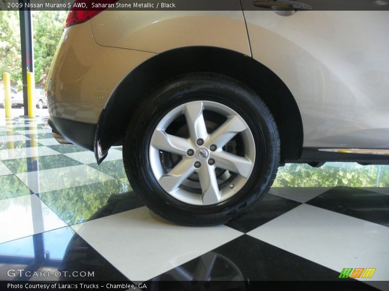 Saharan Stone Metallic / Black 2009 Nissan Murano S AWD