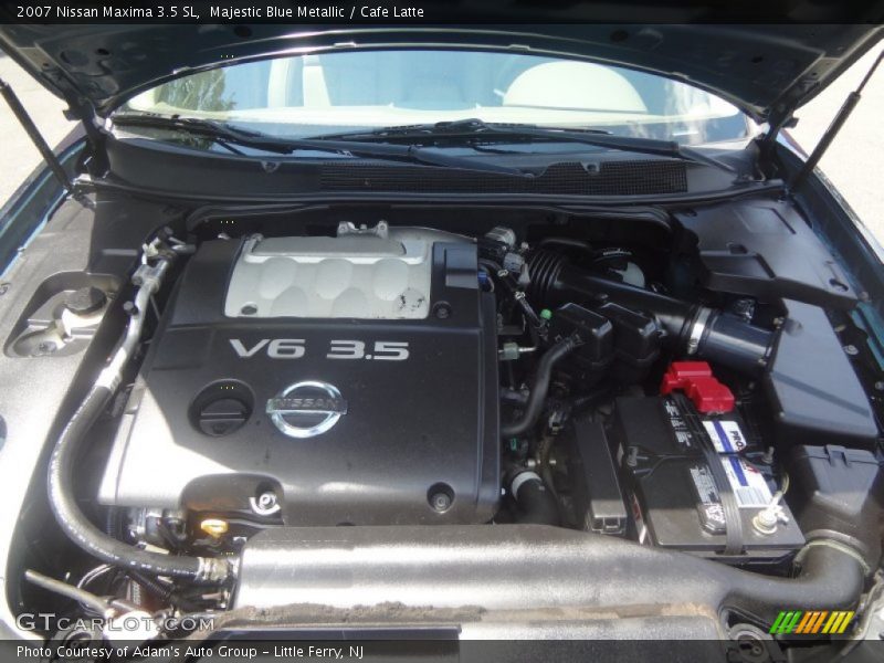 Majestic Blue Metallic / Cafe Latte 2007 Nissan Maxima 3.5 SL