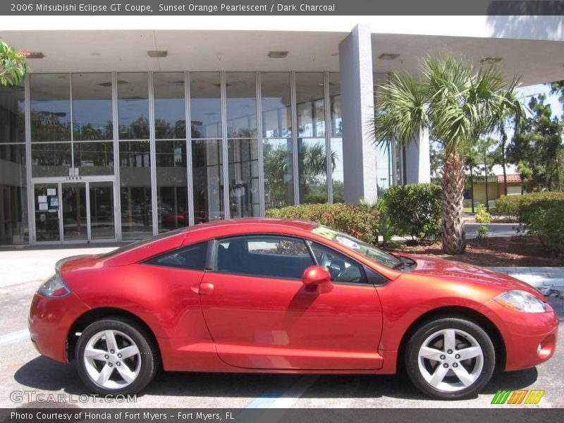 Sunset Orange Pearlescent / Dark Charcoal 2006 Mitsubishi Eclipse GT Coupe