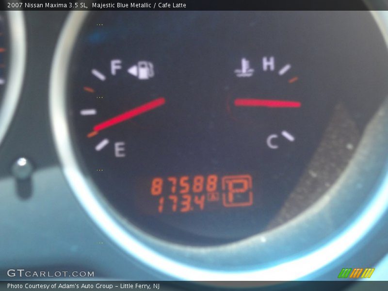 Majestic Blue Metallic / Cafe Latte 2007 Nissan Maxima 3.5 SL