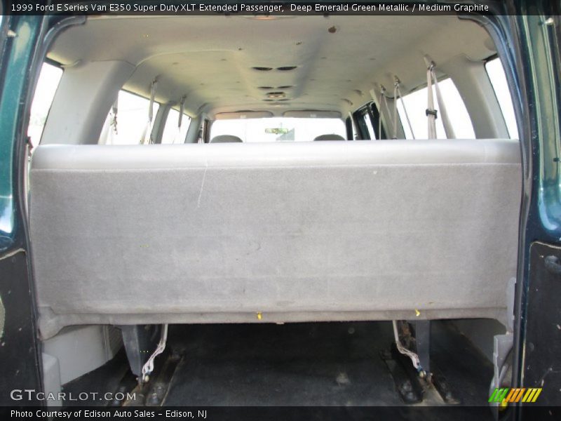 Deep Emerald Green Metallic / Medium Graphite 1999 Ford E Series Van E350 Super Duty XLT Extended Passenger