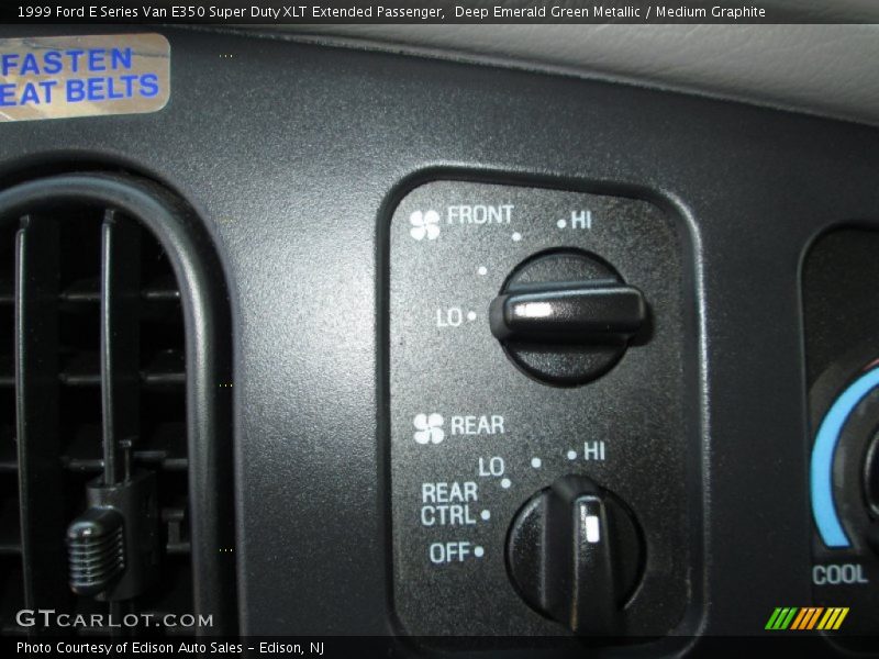 Deep Emerald Green Metallic / Medium Graphite 1999 Ford E Series Van E350 Super Duty XLT Extended Passenger