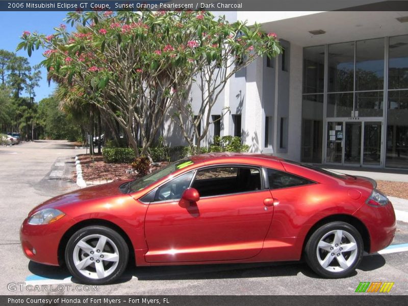 Sunset Orange Pearlescent / Dark Charcoal 2006 Mitsubishi Eclipse GT Coupe
