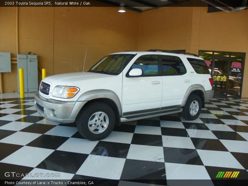 Natural White / Oak 2003 Toyota Sequoia SR5