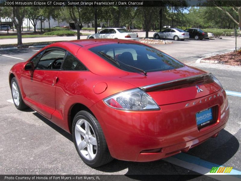 Sunset Orange Pearlescent / Dark Charcoal 2006 Mitsubishi Eclipse GT Coupe