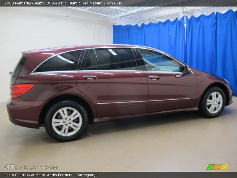 Barolo Red Metallic / Ash Grey 2008 Mercedes-Benz R 350 4Matic