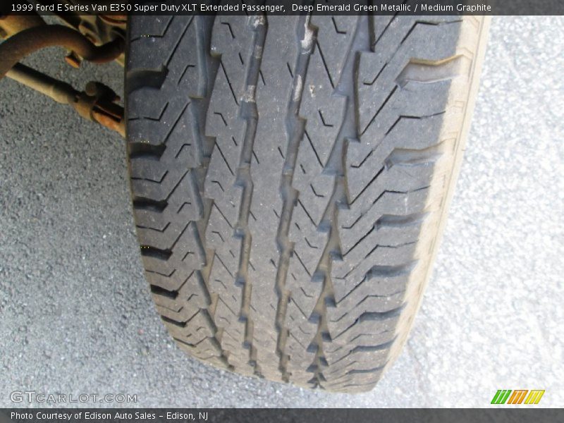 Deep Emerald Green Metallic / Medium Graphite 1999 Ford E Series Van E350 Super Duty XLT Extended Passenger
