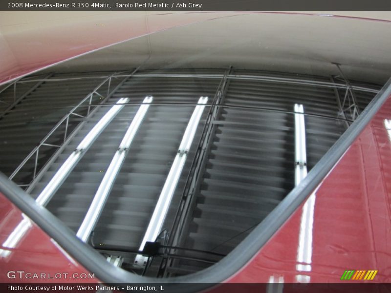 Barolo Red Metallic / Ash Grey 2008 Mercedes-Benz R 350 4Matic