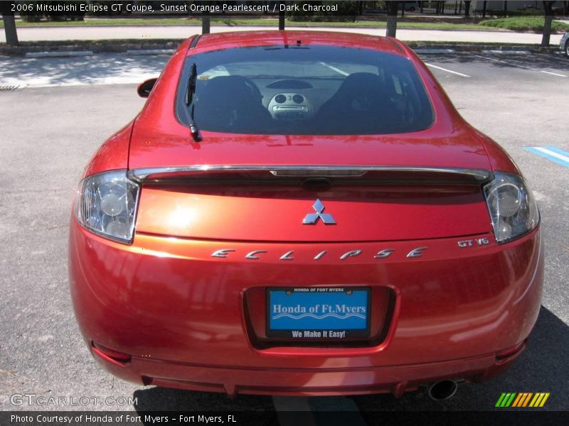 Sunset Orange Pearlescent / Dark Charcoal 2006 Mitsubishi Eclipse GT Coupe