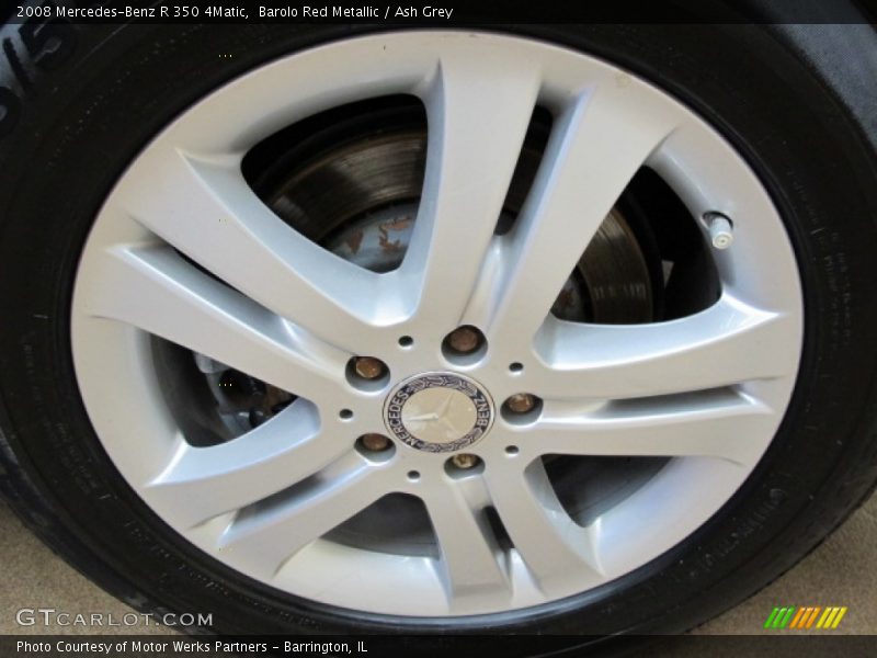 Barolo Red Metallic / Ash Grey 2008 Mercedes-Benz R 350 4Matic