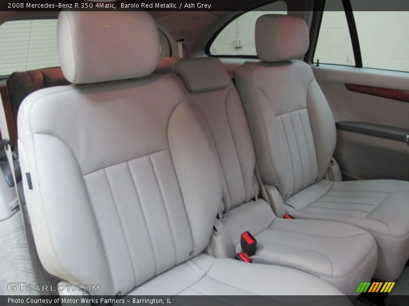 Barolo Red Metallic / Ash Grey 2008 Mercedes-Benz R 350 4Matic