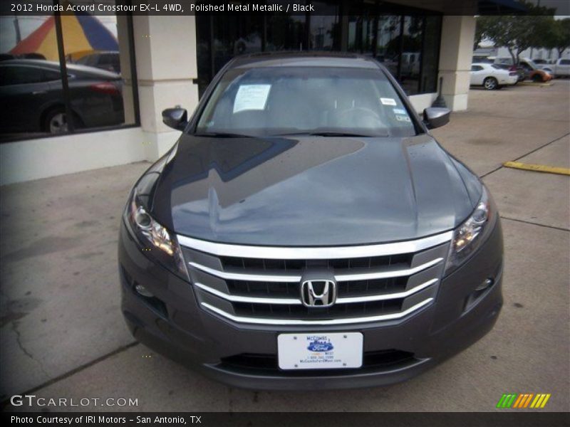 Polished Metal Metallic / Black 2012 Honda Accord Crosstour EX-L 4WD