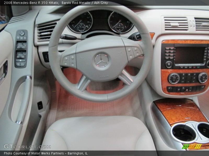 Barolo Red Metallic / Ash Grey 2008 Mercedes-Benz R 350 4Matic