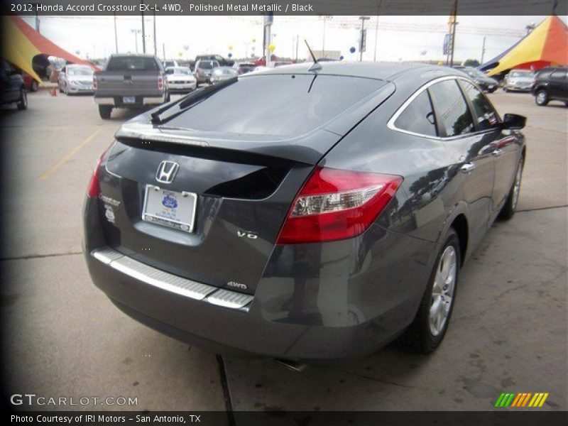 Polished Metal Metallic / Black 2012 Honda Accord Crosstour EX-L 4WD