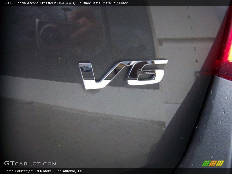 Polished Metal Metallic / Black 2012 Honda Accord Crosstour EX-L 4WD