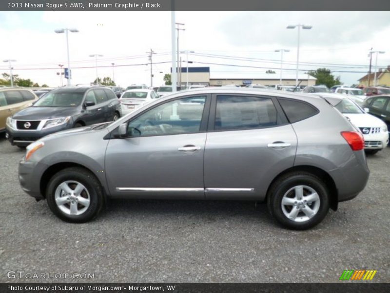 Platinum Graphite / Black 2013 Nissan Rogue S AWD