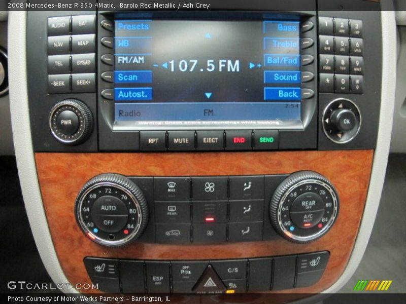 Barolo Red Metallic / Ash Grey 2008 Mercedes-Benz R 350 4Matic
